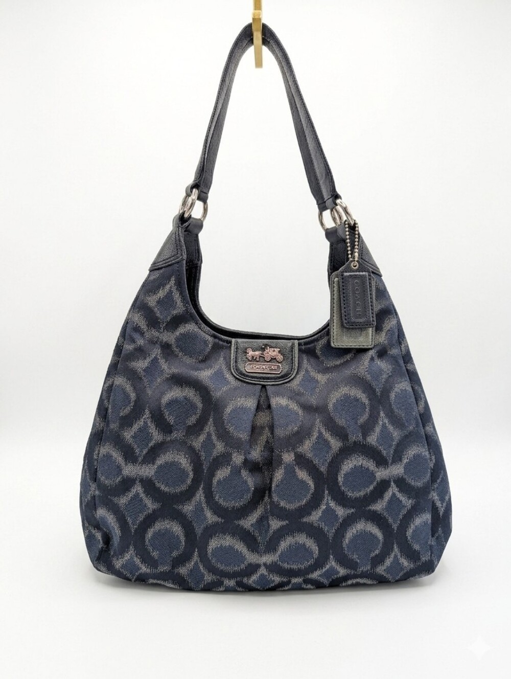 Coach Madison Op Art Ikat Maggie Hobo Shoulder Bag - EUC!